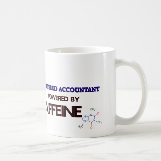 Mug Comptable privilégiée actionné par la caféine (Droite)