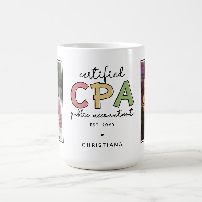 Mug Comptable public certifié CPA 2 Photo (Centre)