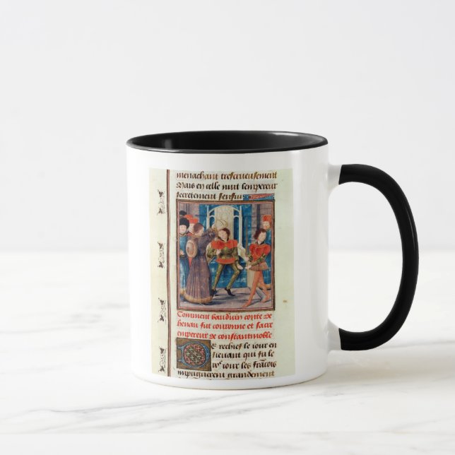 Mug Compte de Baldwin I le sixième du Hainaut a (Droite)