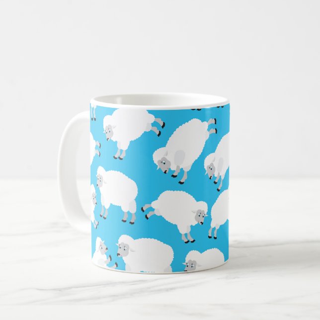 Mug Compter les moutons (Devant gauche)