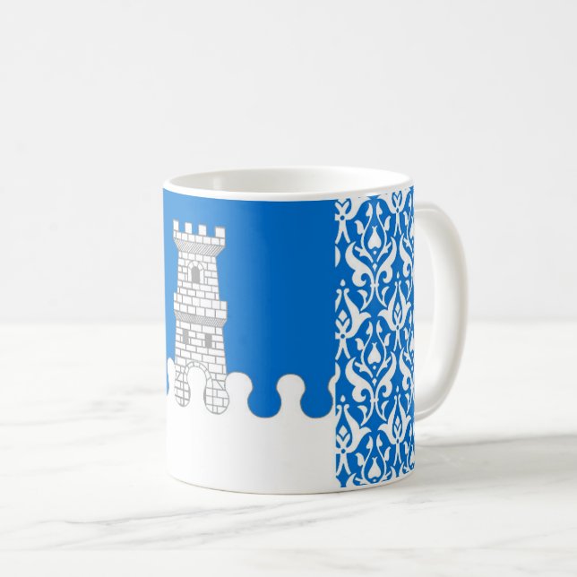 Mug Comté de chiens lugubres insigne de populace (Devant droit)