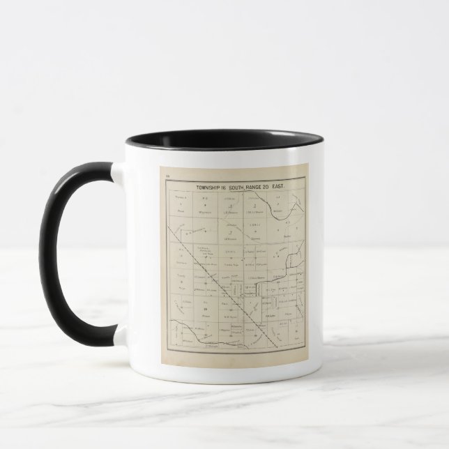 Mug Comté de Fresno, Californie 33 (Gauche)