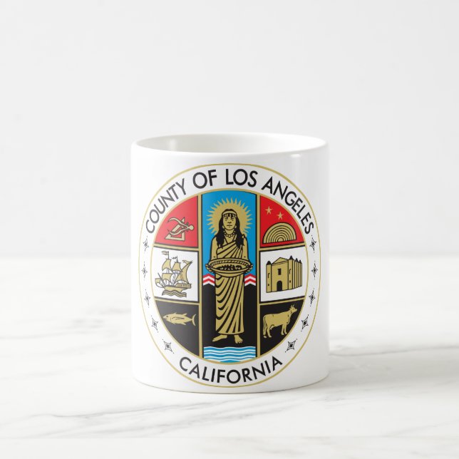Mug Comté de Los Angeles (Centre)