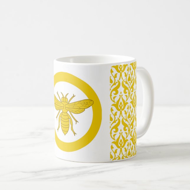 Mug Comté de Marion Glen Populace Badge (Devant droit)