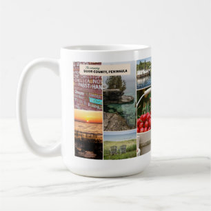 Mug Comté de Porte, Wisconsin - Points de repère, Favo