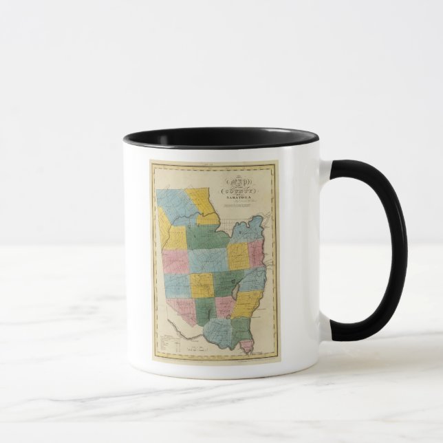 Mug Comté de Saratoga (Droite)