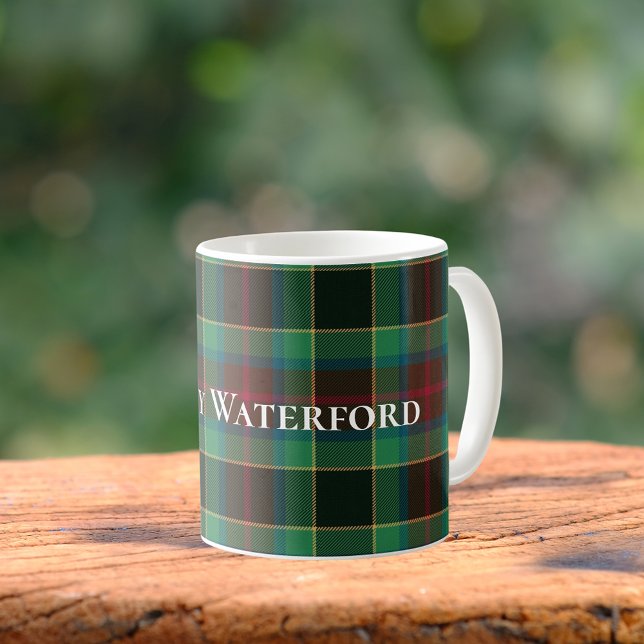 Mug Comté de Waterford Tartan (Créateur téléchargé)