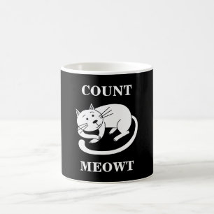 Mug Comte Meowt Kitty Funny Chat Pun