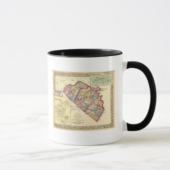 Mug Comtés de Morgan, Berkeley et Jefferson (Droite)