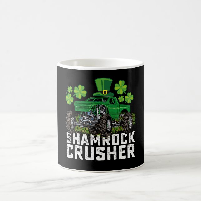 Mug Concasseur Shamrock Fête de la Saint-Patrick Monst (Centre)