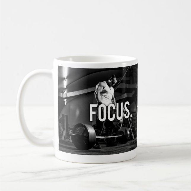 Mug CONCENTRATION - Exercice "Body building" Motivatio (Gauche)