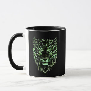Mug Concentration Féline Électrique Art Énergétique