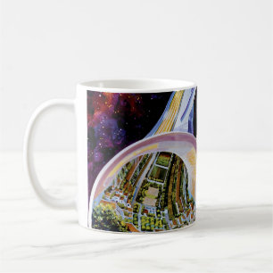 Mug Concept artistique de colonie habitat dans la stat