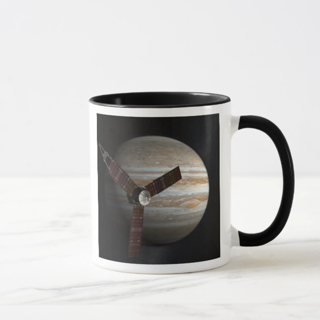 Mug Concept artistique de l'engin spatial Juno (Droite)