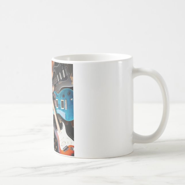 Mug Concept de guitares électriques (Droite)