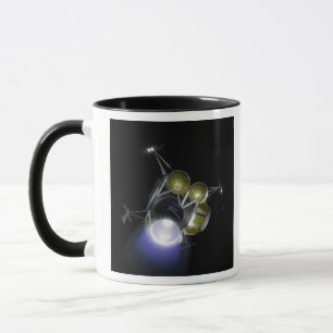 Mug Concept d'un équipage soufflant