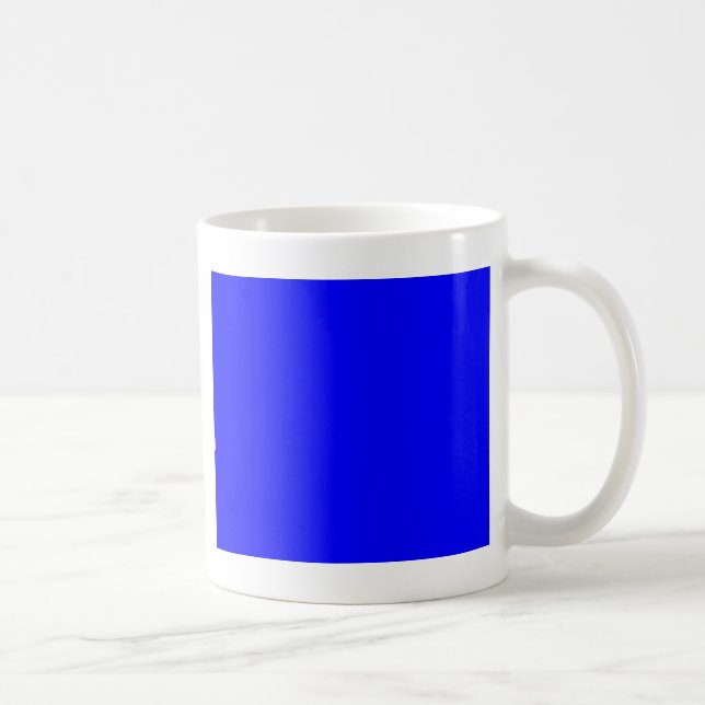 Mug Concepteur Customisé couleur bleue (Droite)