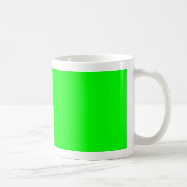 Mug Concepteur Customisé couleur verte (Droite)