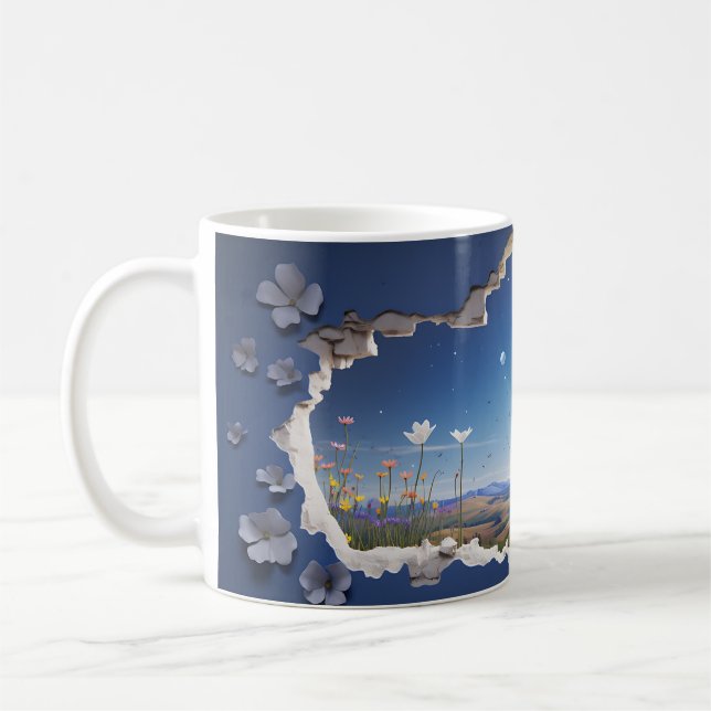 Mug Conception 3D Starry Night (Gauche)