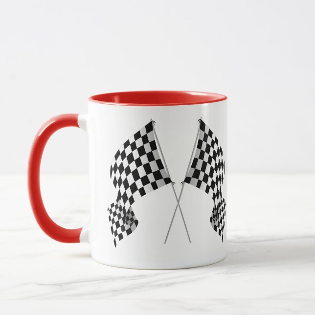 Mug Conception À damiers (Gauche)