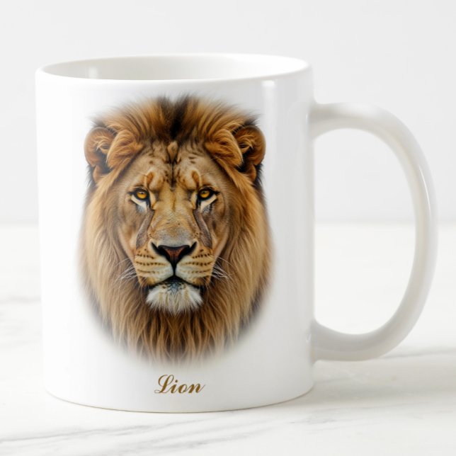 Mug Conception à deux faces de café Lion (Créateur téléchargé)