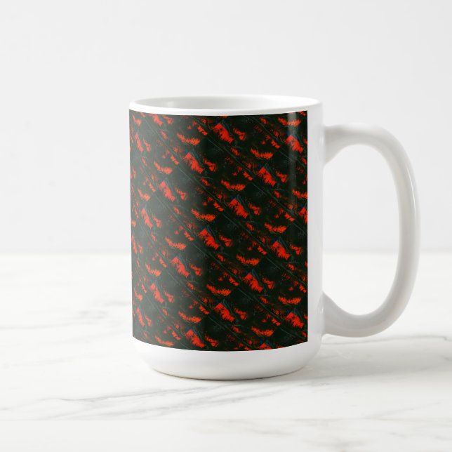 Mug Conception abstraite de la boue "marécage" (Droite)