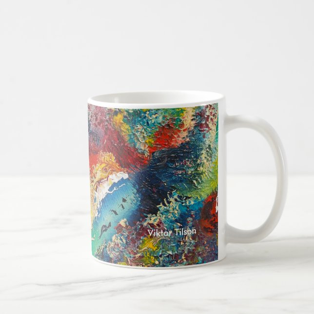 Mug Conception abstraite de Viktor Tilson (Droite)