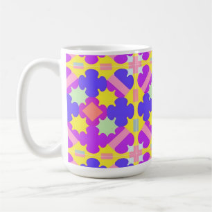 Mug Conception Abstraite Géométrique Colorée