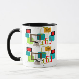 Mug Conception abstraite inspirée par l'énergie atomiq