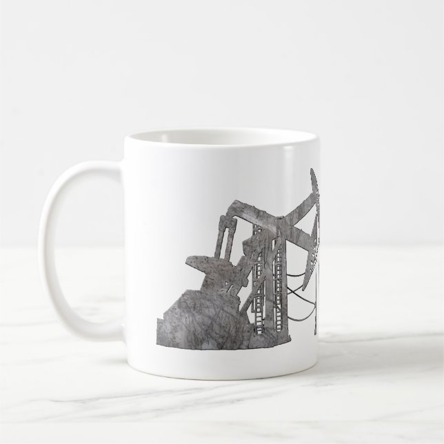 Mug Conception affligée de gisement de pétrole en (Gauche)