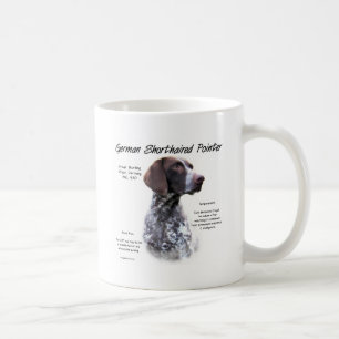 Mug Conception allemande d'histoire d'indicateur aux