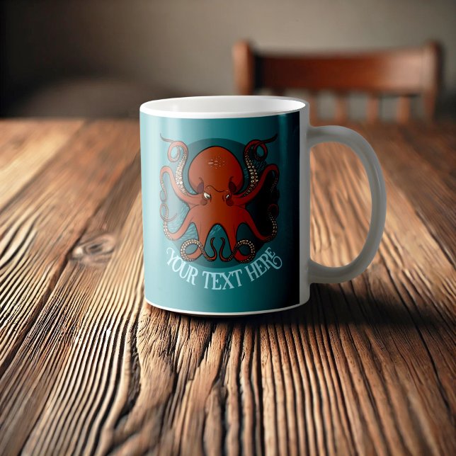 Mug Conception alternative de l'illustration de la pie (Créateur téléchargé)