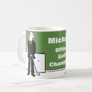 Mug Conception amusante pour l'amateur de golf. Golfeu