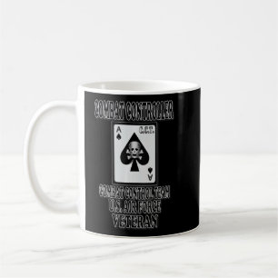 Mug Conception arrière vétéran du contrôleur de combat