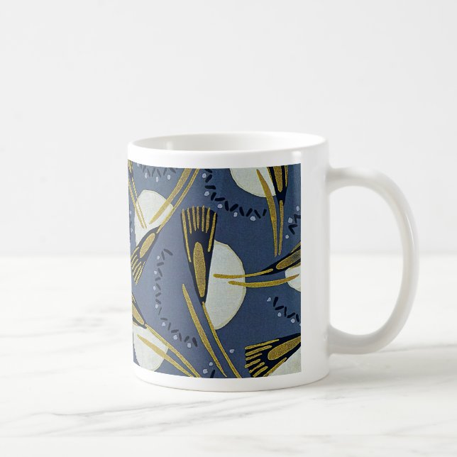 Mug Conception Art Déco n° 7 floral (Droite)