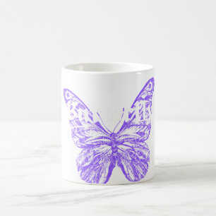Mug conception artistique de papillon mignon