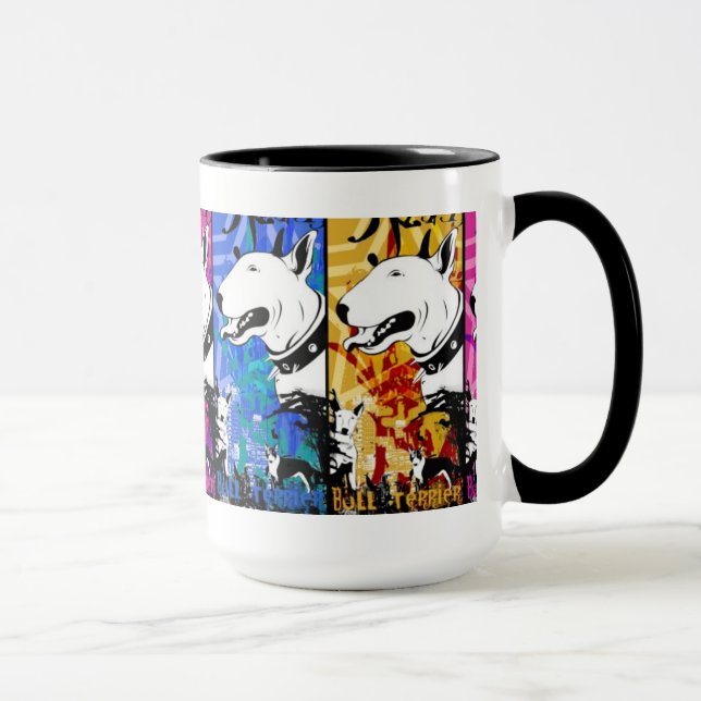 Mug Conception artistique de race de chien de (Droite)