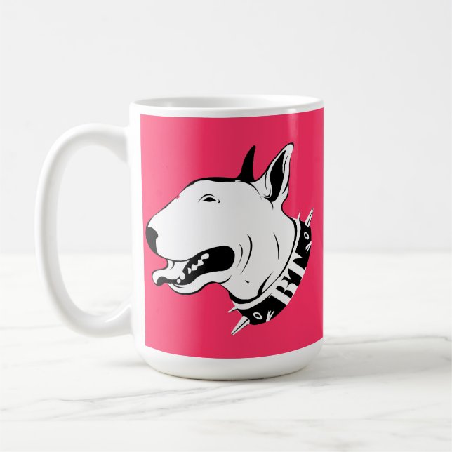 Mug Conception artistique de race de chien de (Gauche)