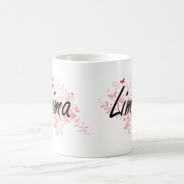 Mug Conception artistique de ville de Lima du Pérou (Centre)