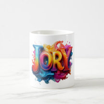 Conception artistique "JORY" Color Splash