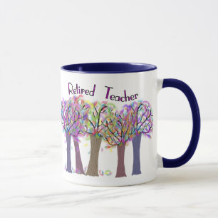 Mug Conception Artsy retirée d'arbres de professeur