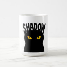 Conception aux Yeux de Chat Noir Mystérieux