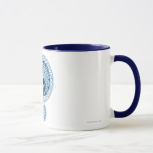 Mug Conception bleue de cercle de Supergirl