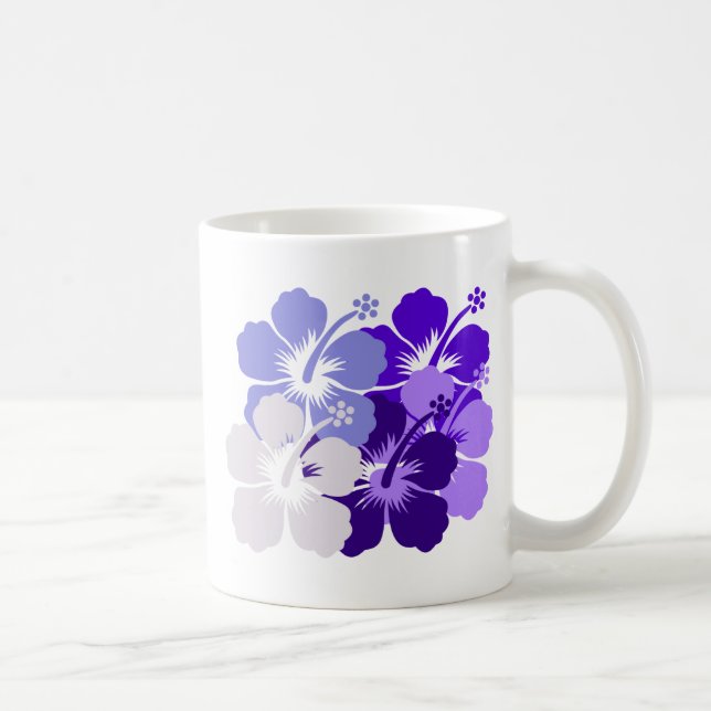 Mug conception bleue mélangée de ketmie (Droite)