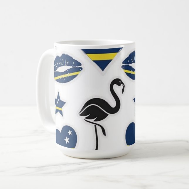 Mug Conception Blue Wave de Curaçao (Devant gauche)