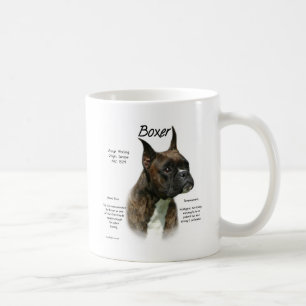 Mug Conception (brindle) d'histoire de boxeur