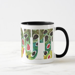 Mug Conception Brown de truites