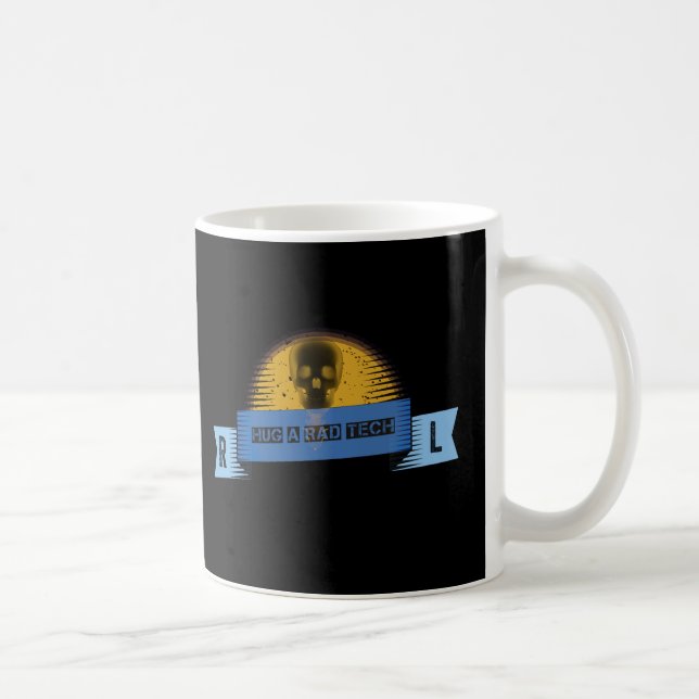 Mug conception "Câlins à un technicien en radiologie" (Droite)