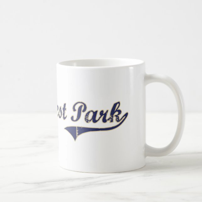 Mug Conception classique de Forest Park Washington de (Droite)
