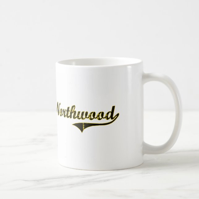 Mug Conception classique de Northwood Iowa (Droite)